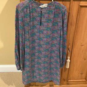 Vintage Soo Young Lee Silk Dress Sz. 10